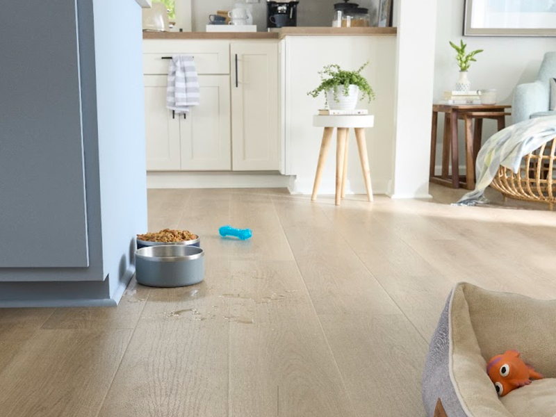 Durable Pergo Extreme Flooring in a kitchen